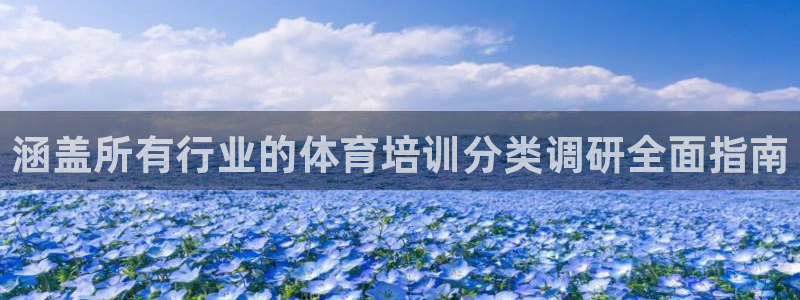 凯时国际app首页：涵盖所有行业的体育培训分类调研全