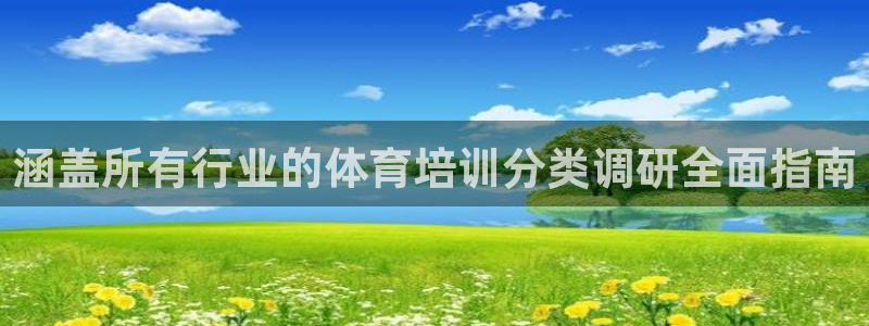 z6尊龙凯时：涵盖所有行业的体育培训分类调研全面指南