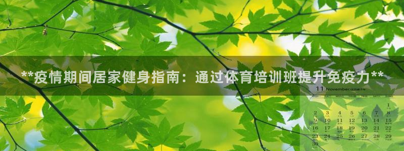 尊龙网址登录官网：**疫情期间居家健身指南：通过体育